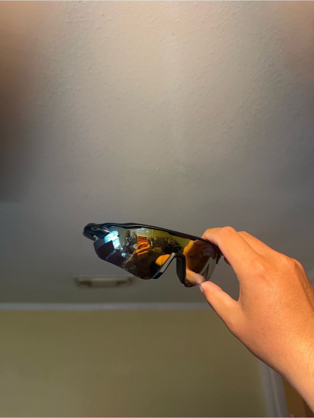 Oakley Prizm Sport Sunglasses - Black Frame with Mirrored Lens Oakley